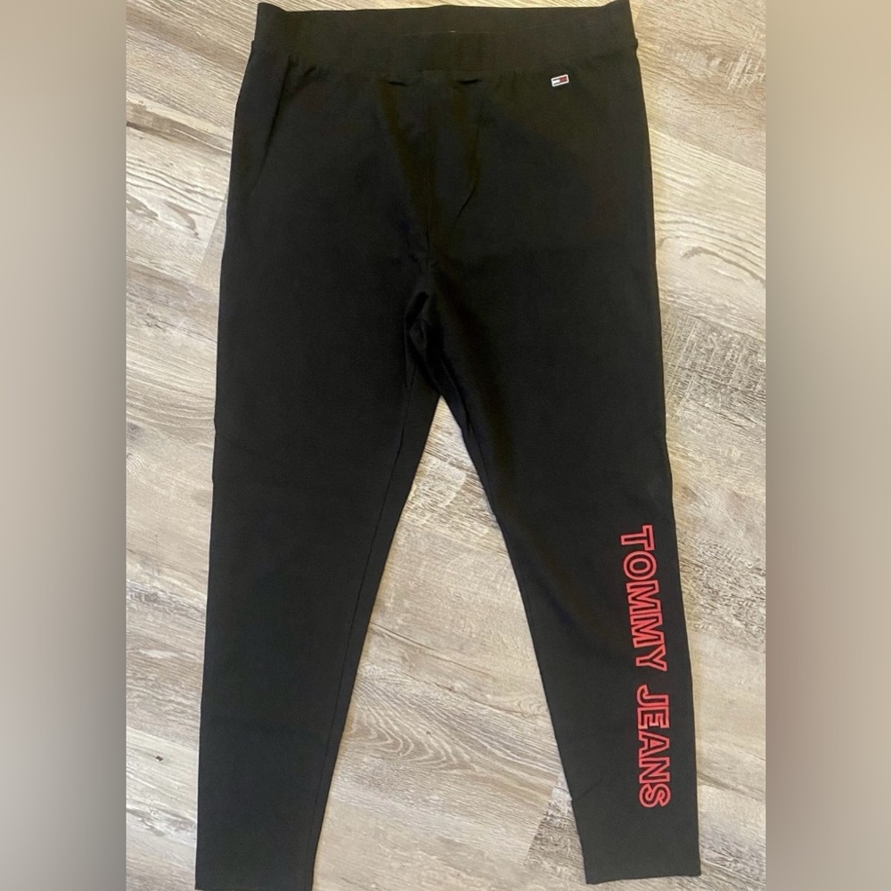 Tommy Hilfiger Leggings Woman's Size M Black